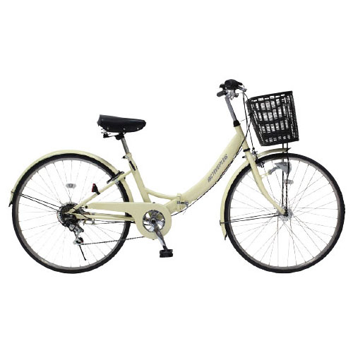 ノーパンク 26インチ 折畳み自転車