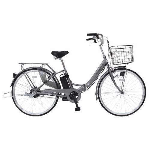 ノーパンク 26インチ 電動アシスト折畳み自転車