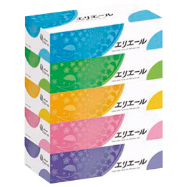 大王製紙　エリエールティシュー（５箱パック）