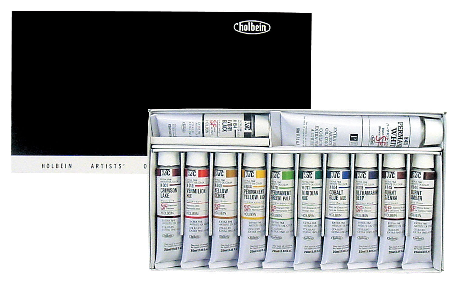 ホルベイン　油絵具　Hセット