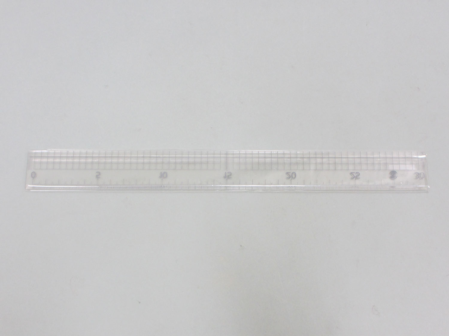ターナー　アクリル製溝付定規　30cm