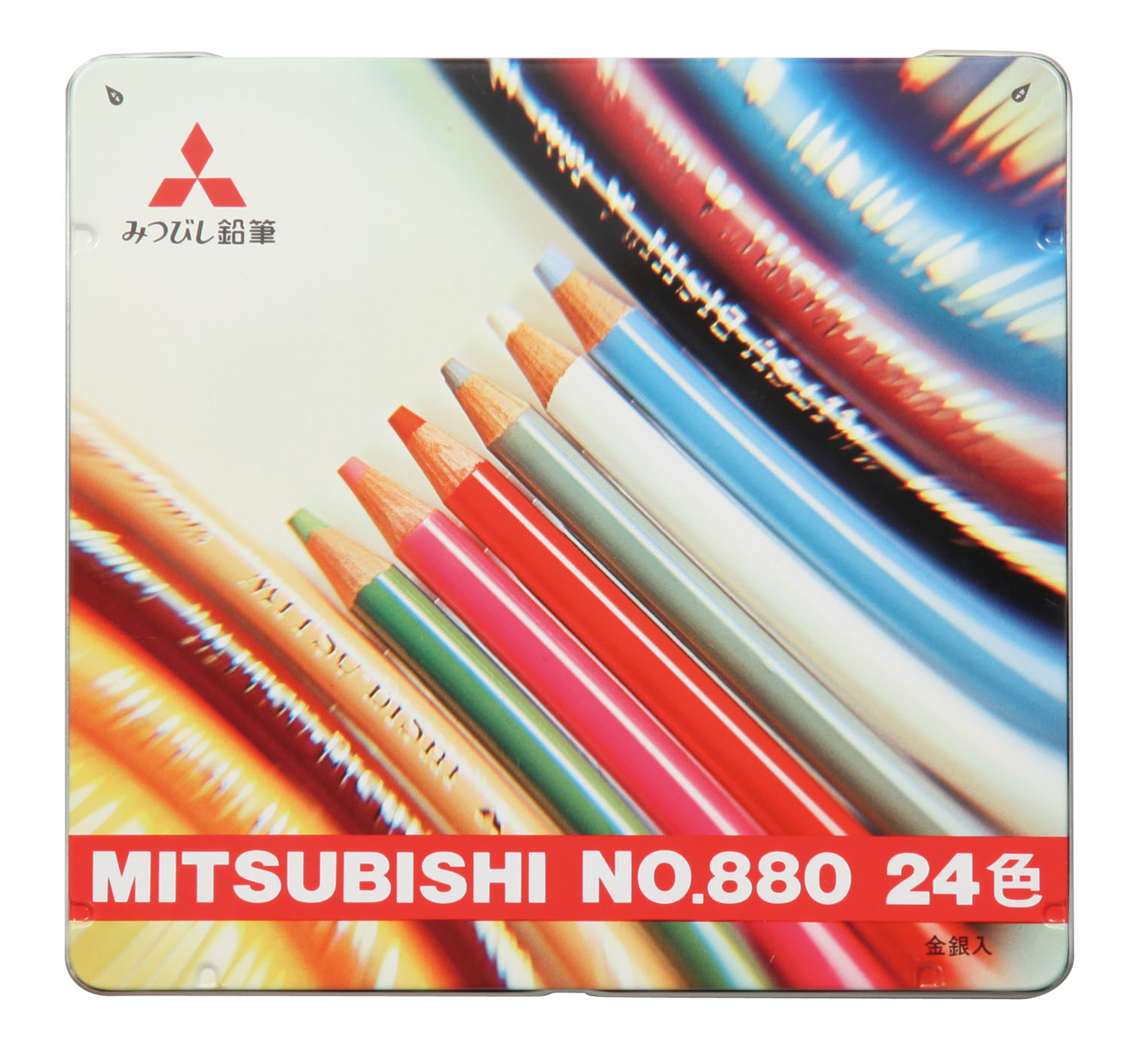 三菱　色鉛筆NO880　24色セット