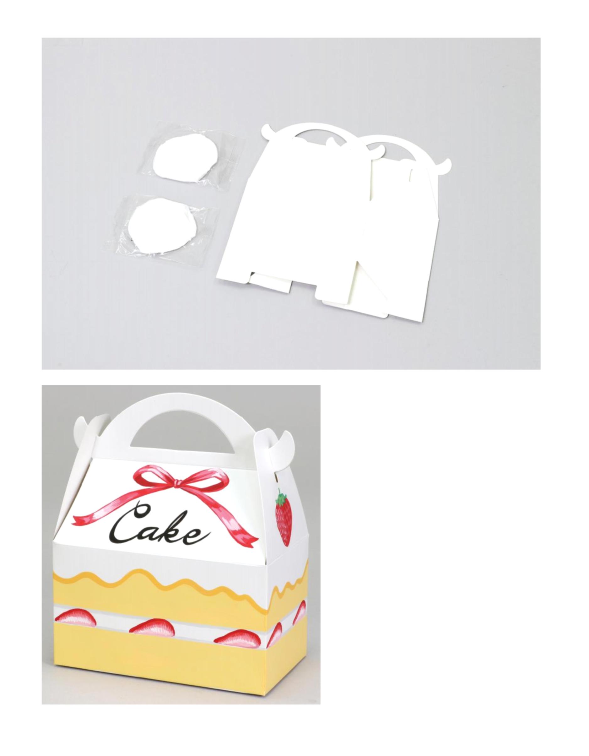 ファンシークレイ　ケーキ箱セット