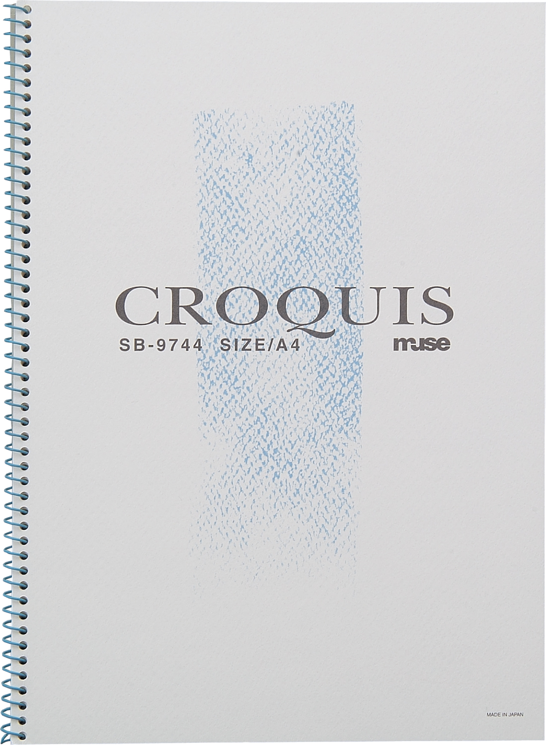 ミューズ　クロッキーブック　A4　SB-9744　ブルー