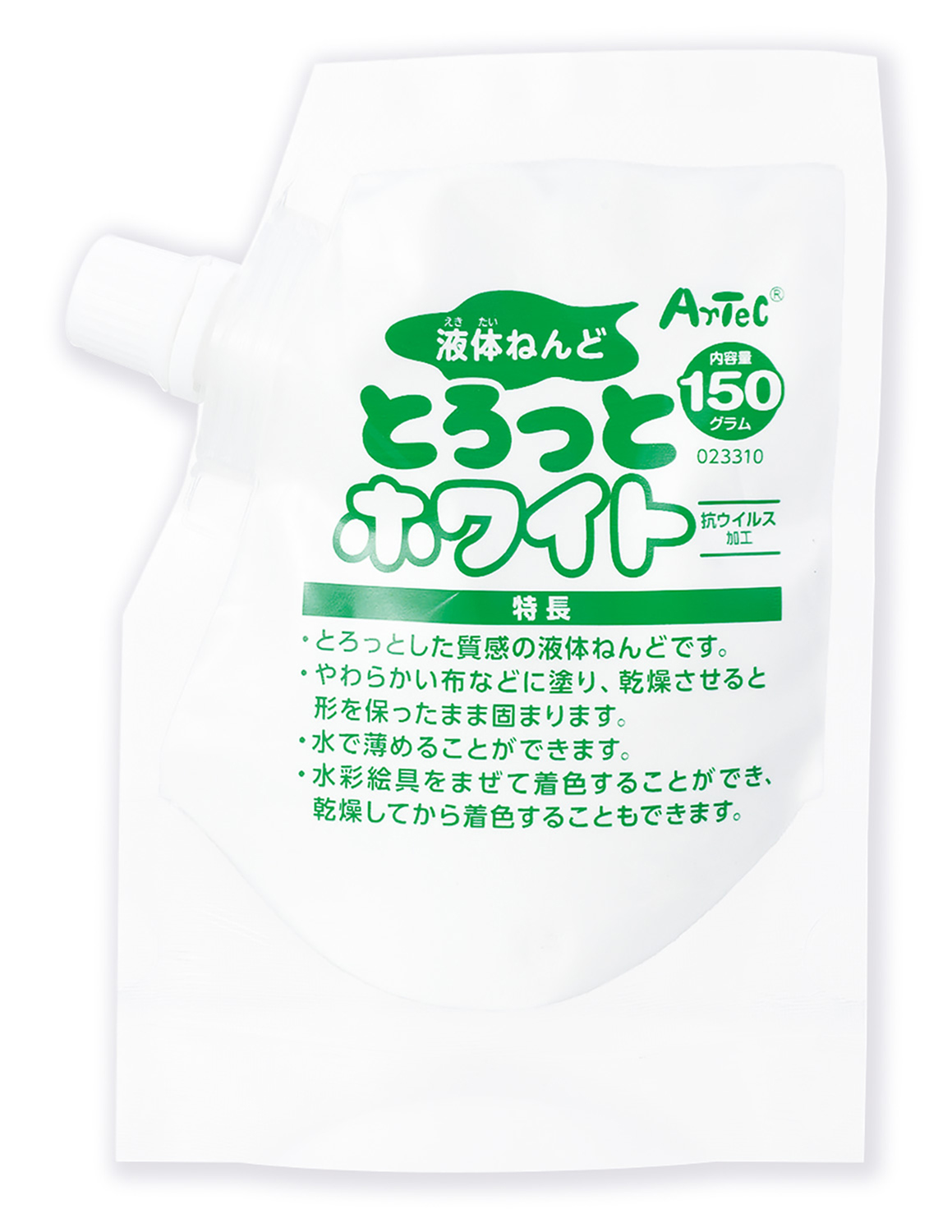 液体ねんど　とろっとホワイト　150g