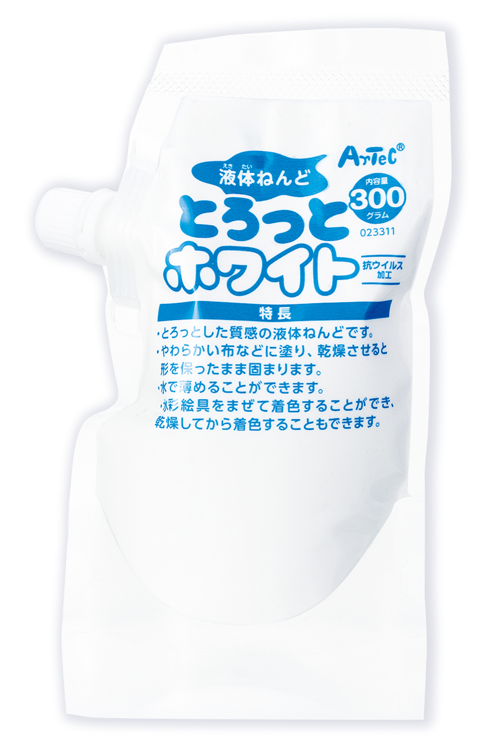 液体ねんど　とろっとホワイト　300g