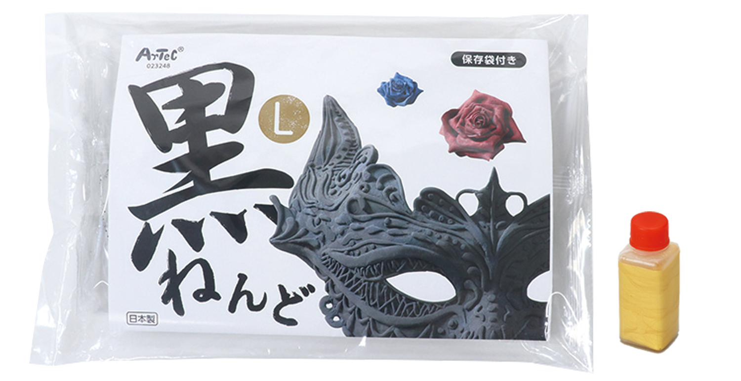黒ねんどL　絵具　金　5cc付