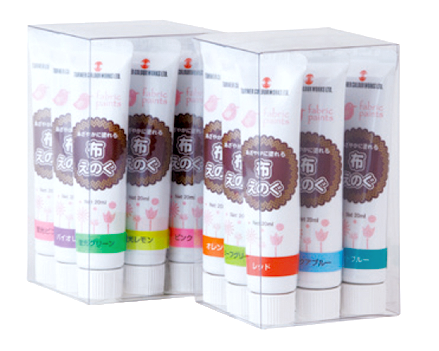 ターナー　布えのぐ　20ml　18色セット