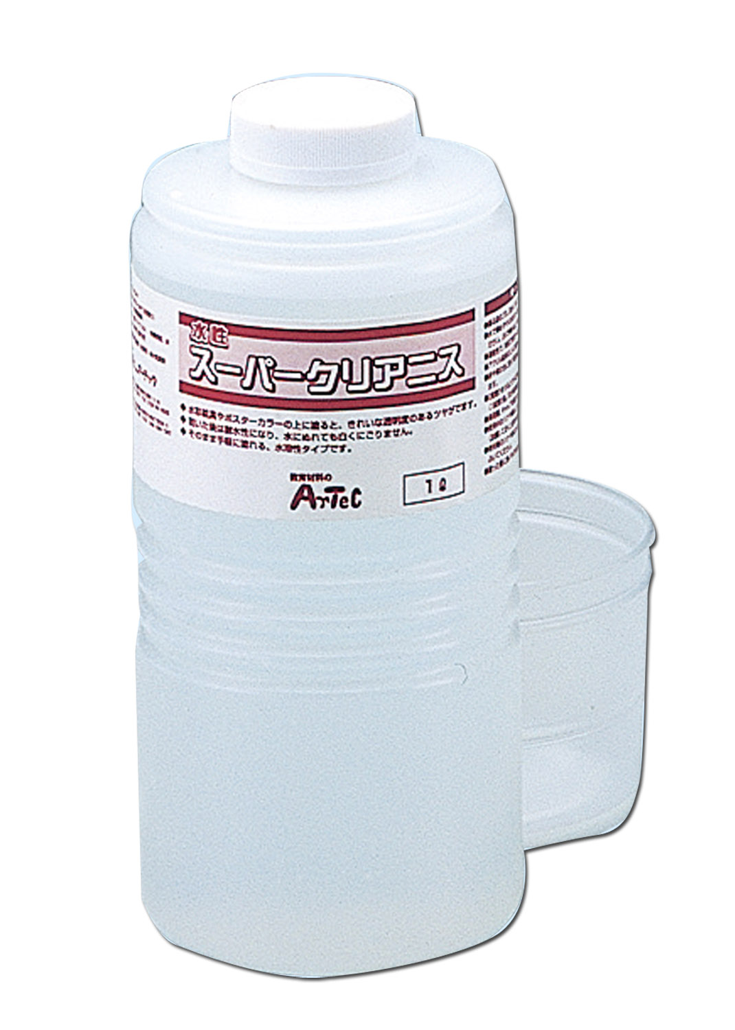 スーパークリア　1Ｌ　水性つやだしニス