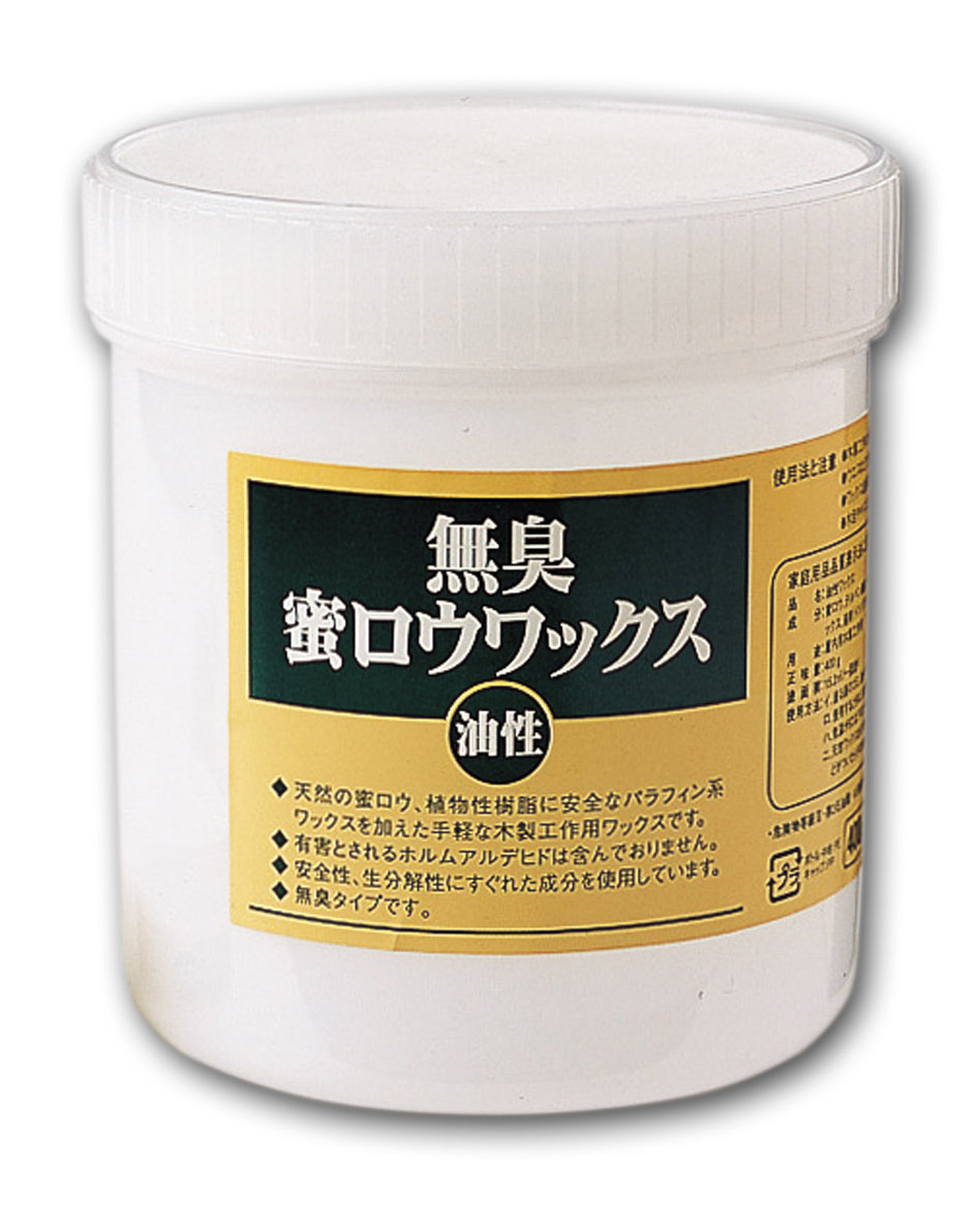 ターナー　無臭蜜ロウワックス　油性　400g