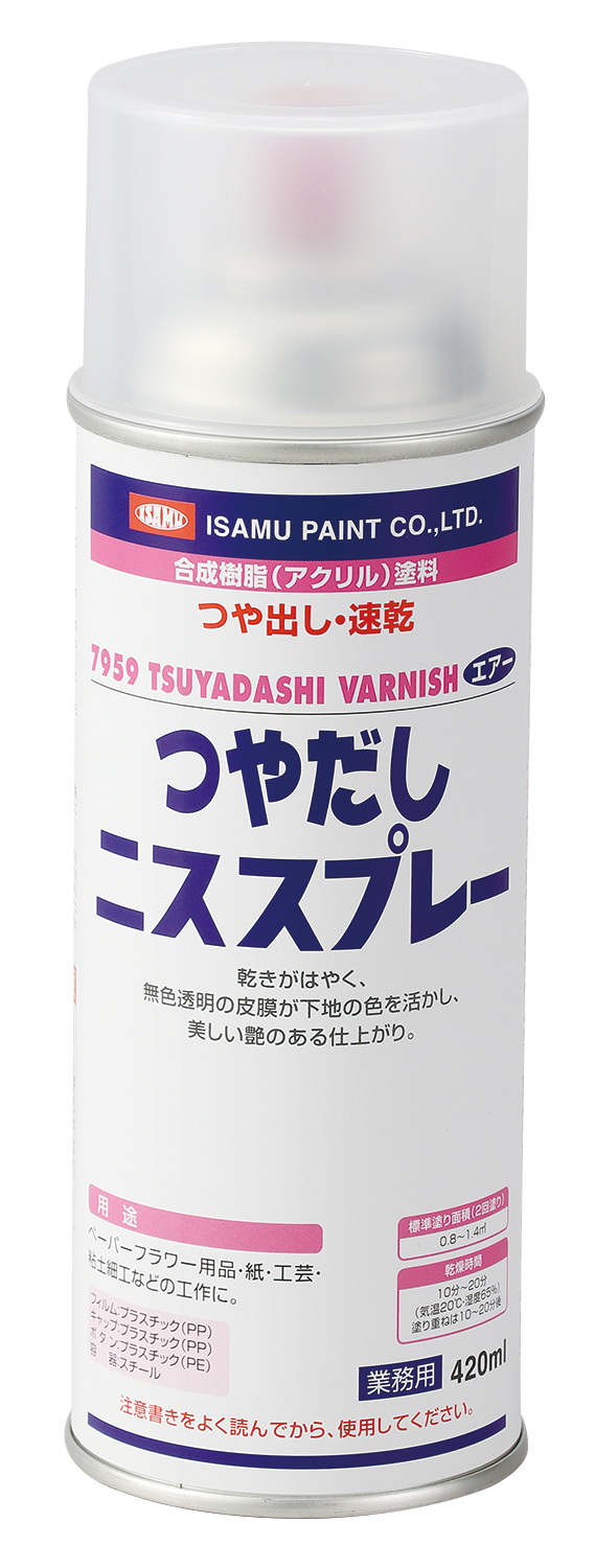 水溶性つやだしスプレーニス　(420ml)