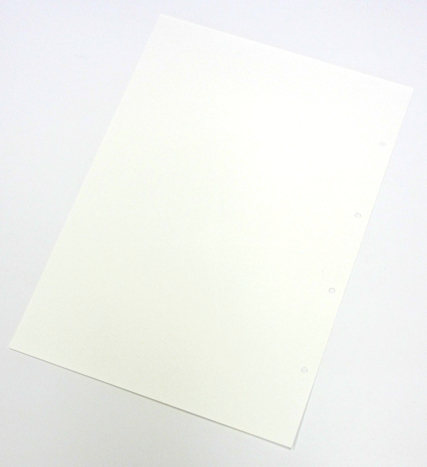 八切ペーパー単品画用紙　4穴　100枚