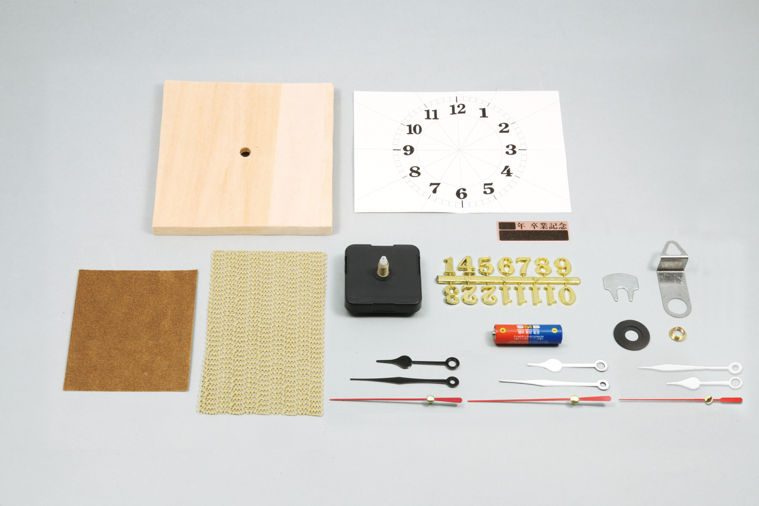 木彫時計　ミニ