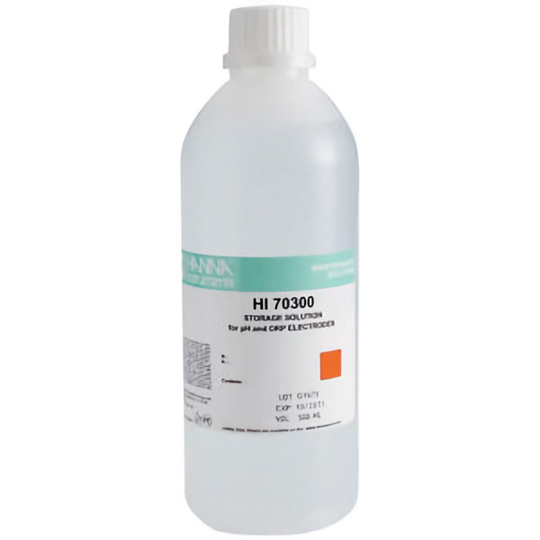 ｐＨ計　保存液　ＨＩ７０３００Ｌ５００ｍｌ