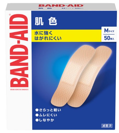 バンドエイド肌色Ｍサイズ５０枚入
