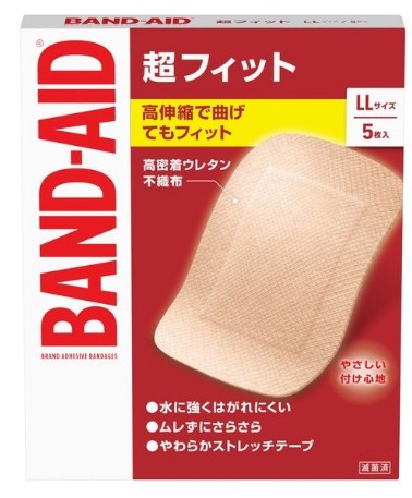 バンドエイド超フィットＬＬサイズ５枚入