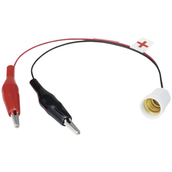 みの虫リード線付豆電球ソケット