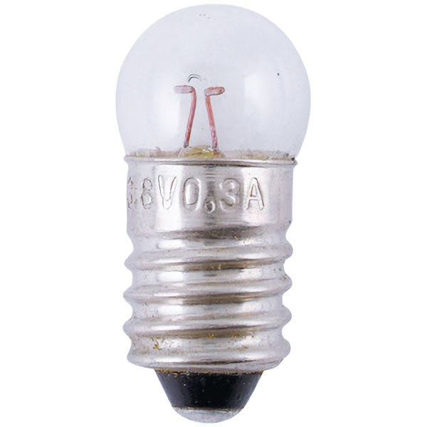 豆電球３．８Ｖ３００ｍＡ　１０個