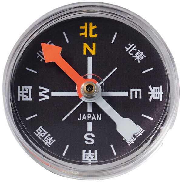 方位用磁針　オイルコンパスφ３９㎜