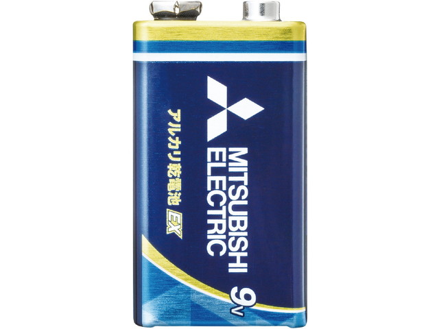 アルカリ乾電池　９Ｖ