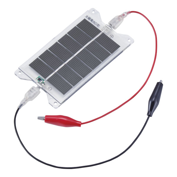 みの虫リード線付太陽電池　Ｄ型