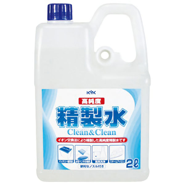 高純度精製水　２Ｌ