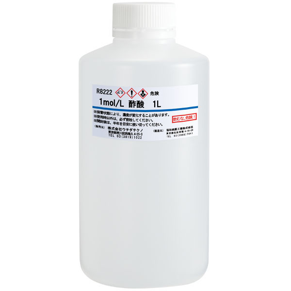 酢酸　１ｍｏｌ／Ｌ水溶液　１Ｌ