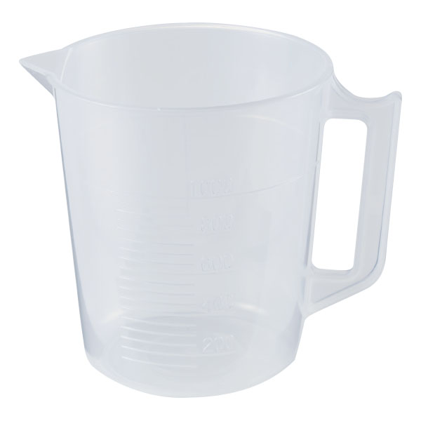ポリビーカー　手付　ＰＰ製１０００ｍｌ　Ｎ