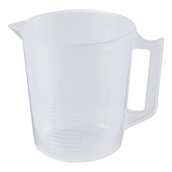 ポリビーカー　手付　ＰＰ製２０００ｍｌ　Ｎ