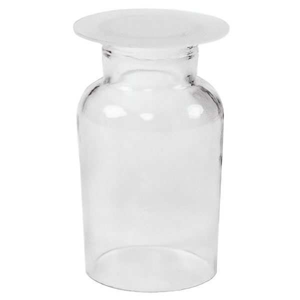 底なし集気びんふた付　２５０ｍｌ