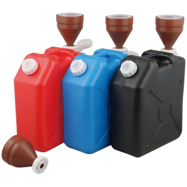 廃液回収缶　レッド　２０ＬＰＥ製