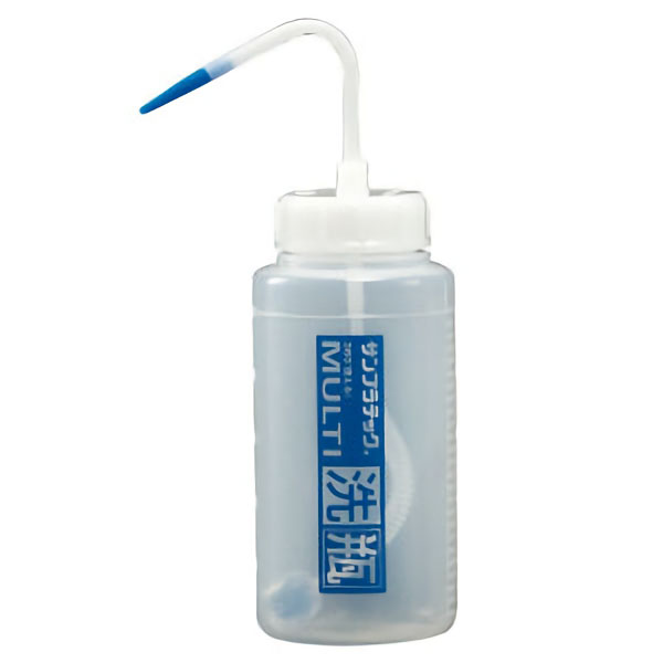 マルチ洗浄ビン　５００ｍｌ　青