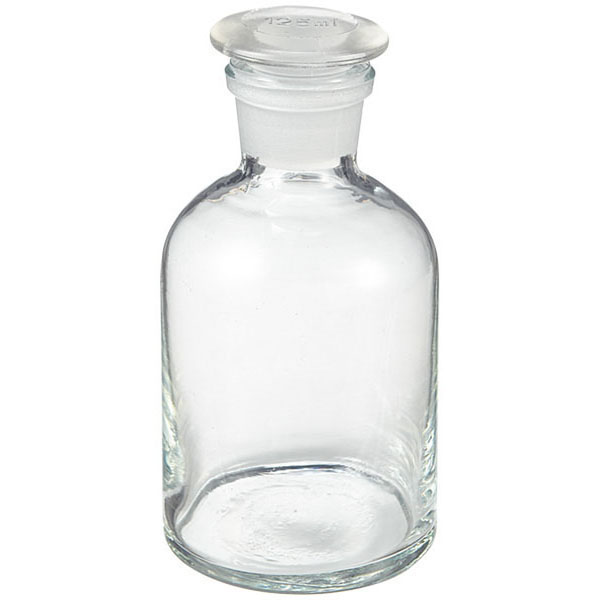 細口試薬びん透明　５００ｍｌ