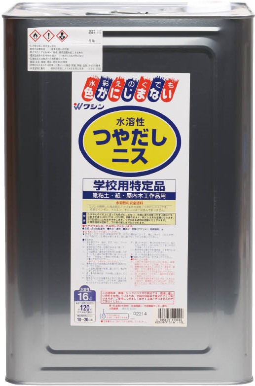 水溶性つや出しニス　16Ｌ