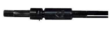 折れ込みタップ抜き　三ツ爪　4mm