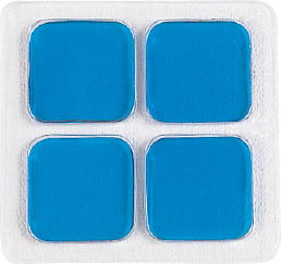耐震マット　4枚入　ｔ2.5×40×40mm　KUE-240