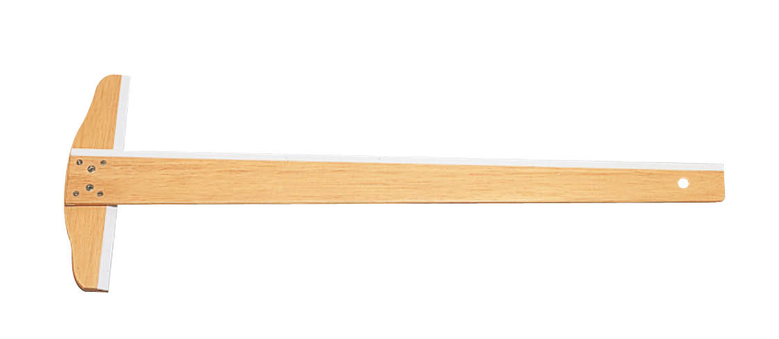 Ｔ定規　60cm　片セル貼