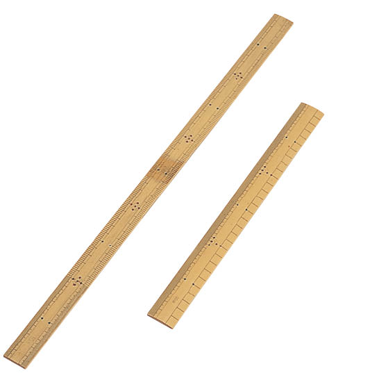 ものさし　両目　30cm