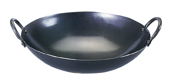 中華鍋　鉄製　300mm