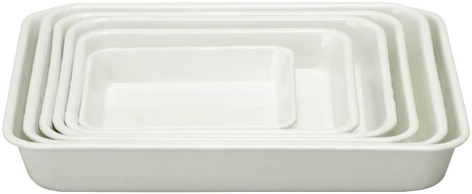 ホワイトバット　ホーロー引製　230mm　21取