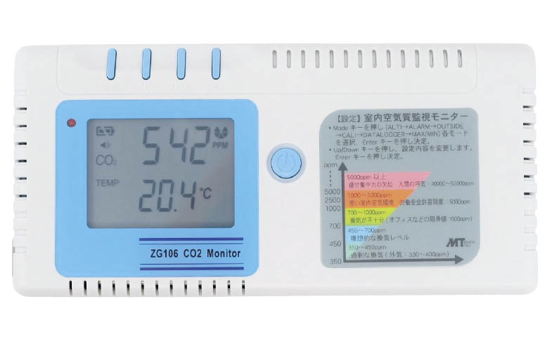 ＣＯ2　Ｐｌｕｓ　温度モニター　ＺＧ106