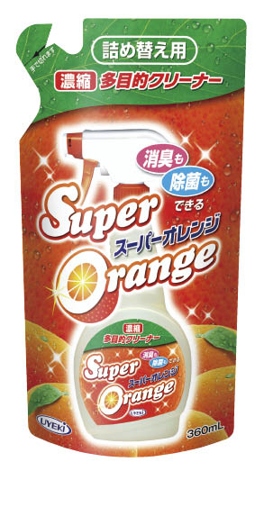 スーパーオレンジ　消臭・除菌泡タイプ　詰替え用　360ml