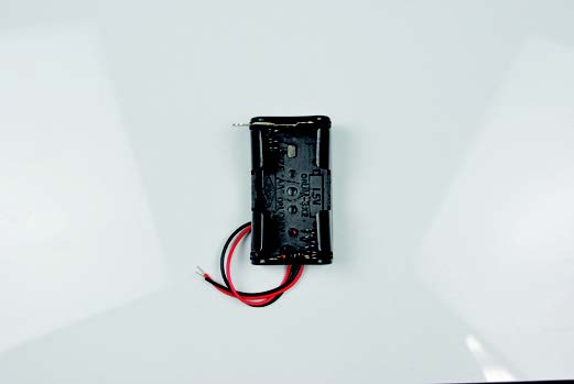 電池ボックス　単3×2本用　スイッチ付リード線付