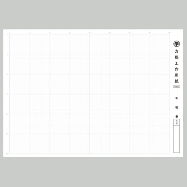 方眼工作用紙（両面白）Ａ３判１００枚入