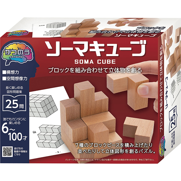 かつのう　ソーマキューブ　　０６８８９５