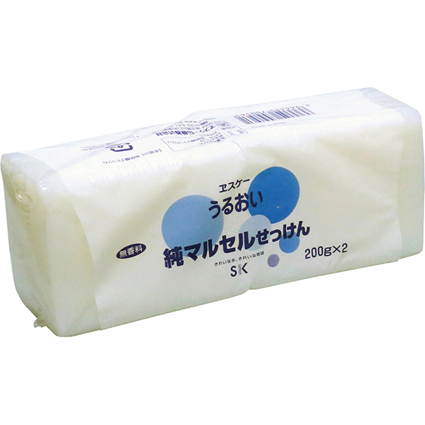 うるおい純マルセルせっけん２００ｇ２個入　　０６－０２５０