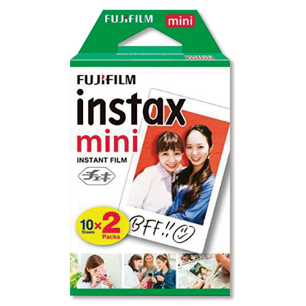 チェキ用フイルム２０枚　ＩＮＳＴＡＸ　ＭＩＮＩ　ＪＰ　２