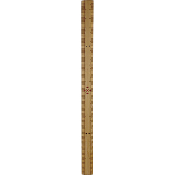 竹ものさし　２０ｃｍ　茶　Ｎｏ．８１４８