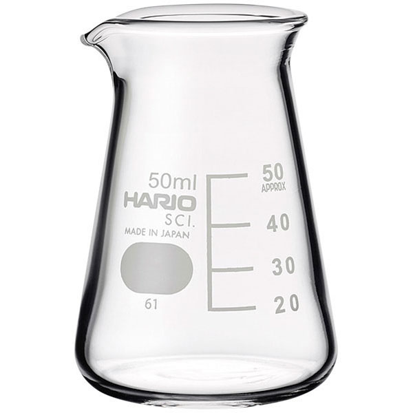 ハリオ　コニカルビーカー　５０ｍＬ