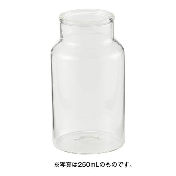 集気びん　ふた無し　人工吹き　２００ｍＬ